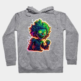 Colorful melting Psycho Clown design #1 Hoodie